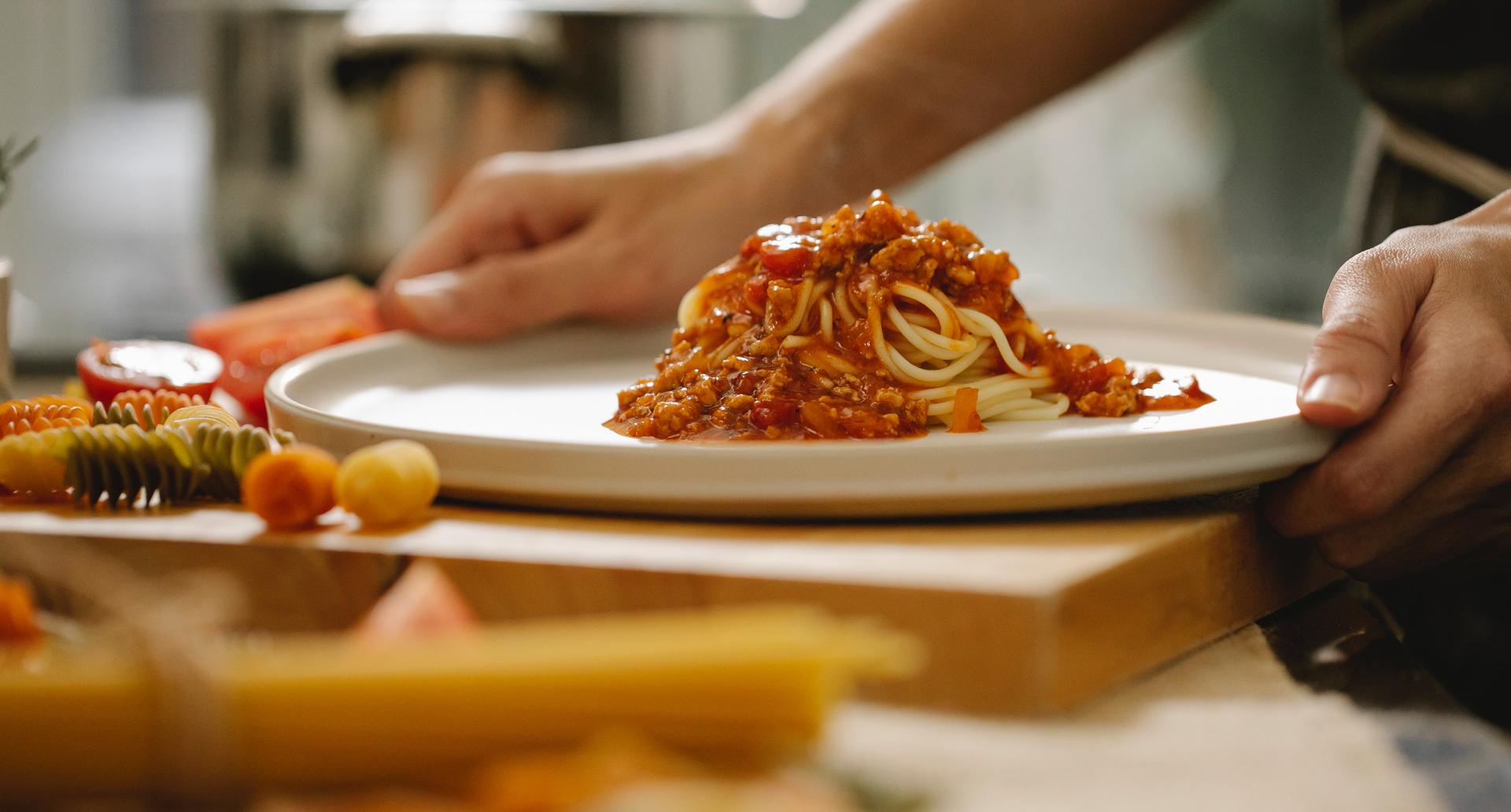 Italian Pasta on holiday